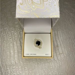Charter club ring, size 7 w/ cubic zirconia stone